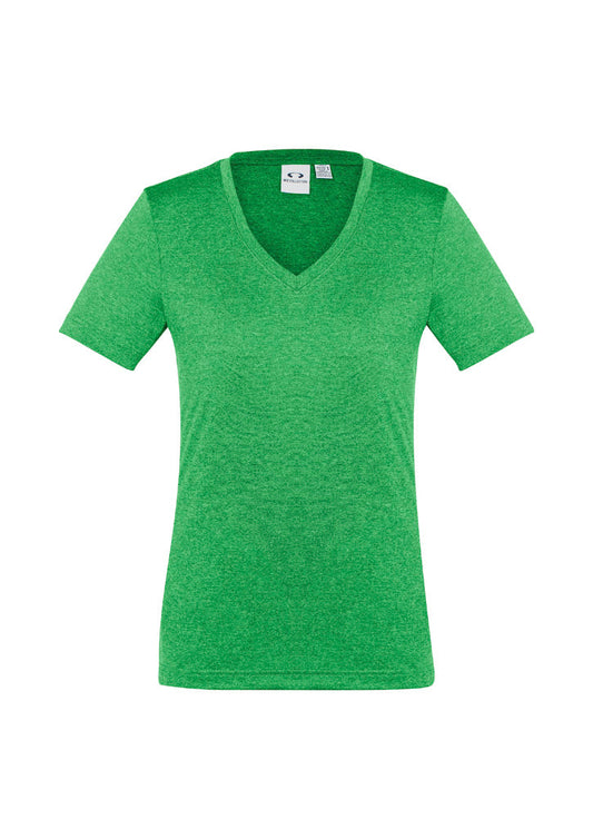 BIZ COLLECTION Womens Aero Short Sleeve Tee T800LS Clearance