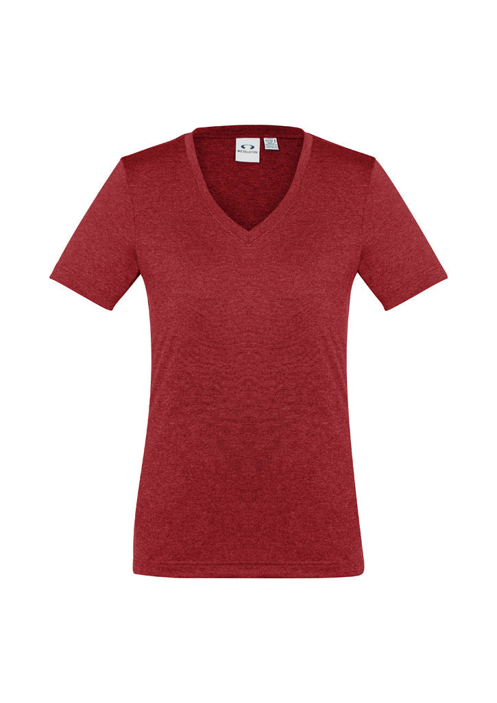 BIZ COLLECTION Womens Aero Short Sleeve Tee T800LS Clearance
