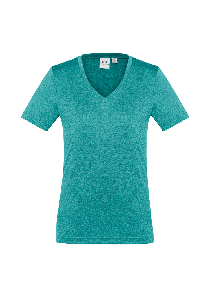 BIZ COLLECTION Womens Aero Short Sleeve Tee T800LS Clearance
