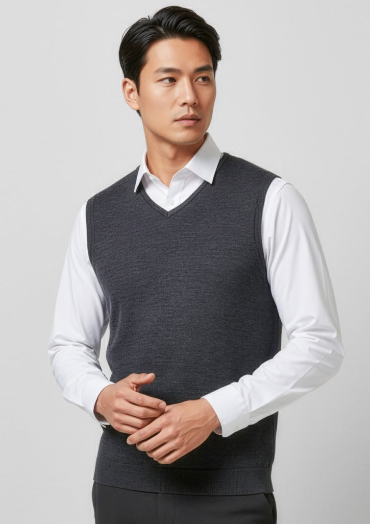 BIZ COLLECTION Mens Milano Vest WV619M