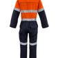 SYZMIK Mens Orange Flame Overall - Hoop Taped ZC525