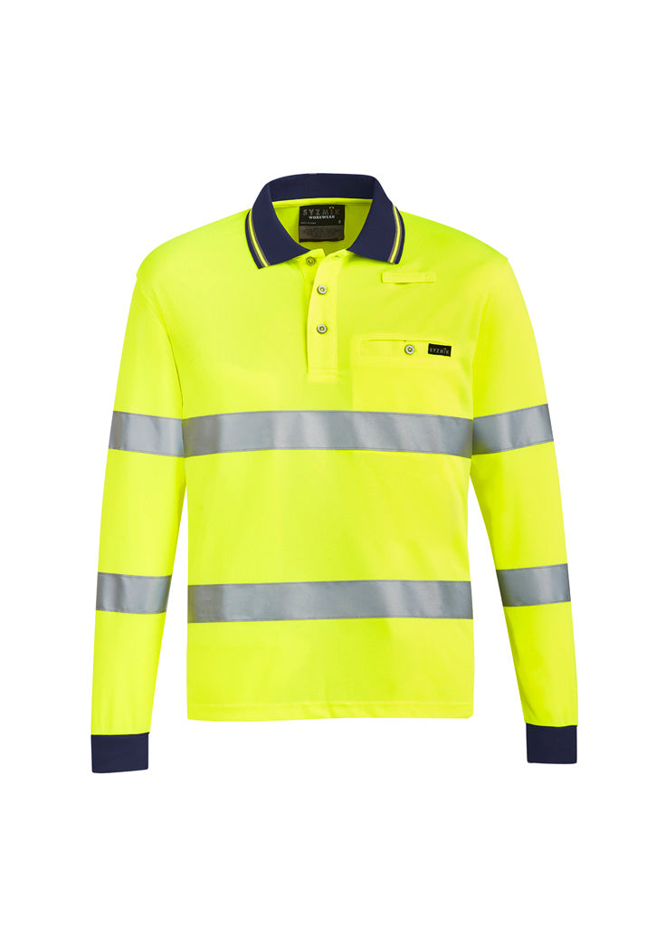 SYZMIK Unisex Hi Vis Bio Motion Taped Polo ZH380