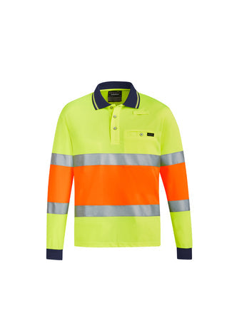 SYZMIK Unisex Hi Vis Bio Motion Taped Polo ZH380 Clearance