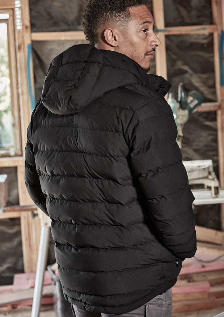 SYZMIK Unisex Streetworx Hooded Puffer Jacket ZJ240