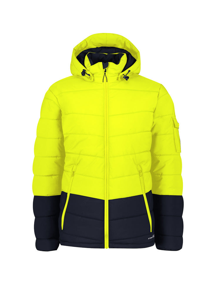 SYZMIK Unisex Streetworx Hooded Puffer Jacket ZJ240