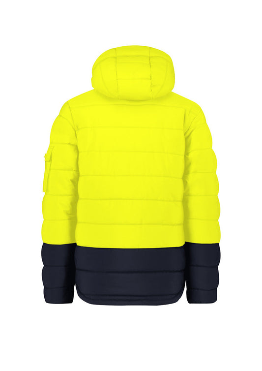 SYZMIK Unisex Streetworx Hooded Puffer Jacket ZJ240