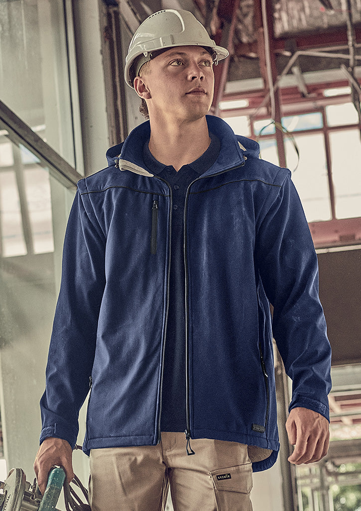 SYZMIK Unisex Streetworx 2 In 1 Stretch Softshell Jacket ZJ263