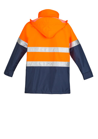 SYZMIK Mens Hi Vis Waterproof Lightweight Jacket ZJ355 Clearance