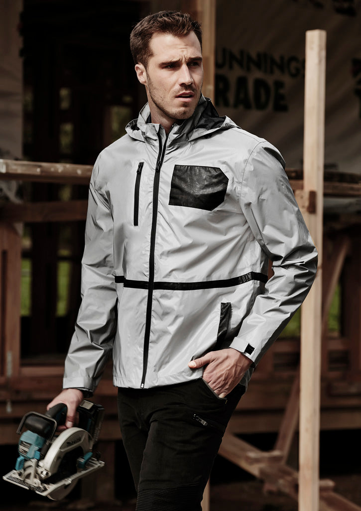SYZMIK Unisex Streetworx Reflective Waterproof Jacket ZJ380