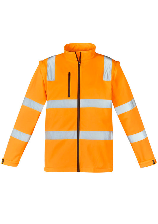 SYZMIK Unisex Hi Vis VIC Rail 2 In 1 Softshell Jacket ZJ780