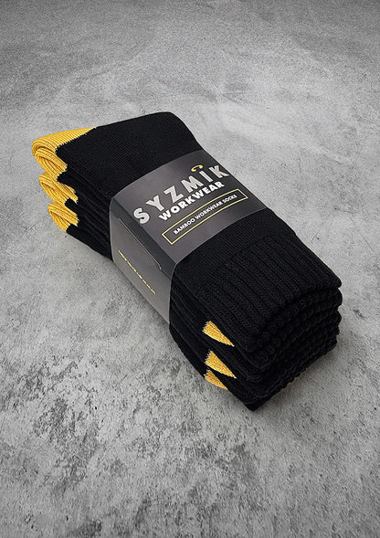 SYZMIK Bamboo Work Socks (3 Pack) ZMSOCK3