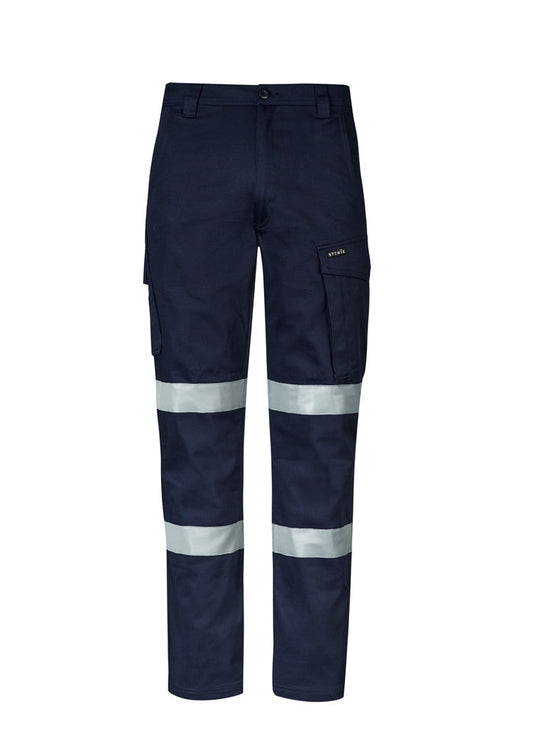 SYZMIK Mens Essential Stretch Taped Cargo Pant ZP923