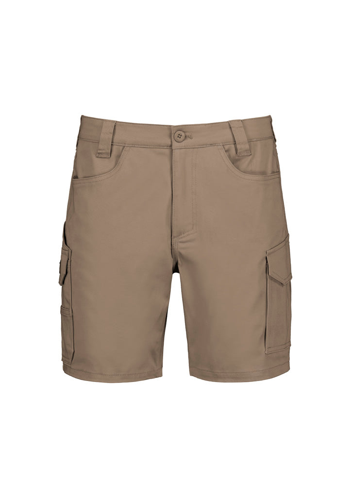SYZMIK Mens Essential Stretch Cargo Short ZS235