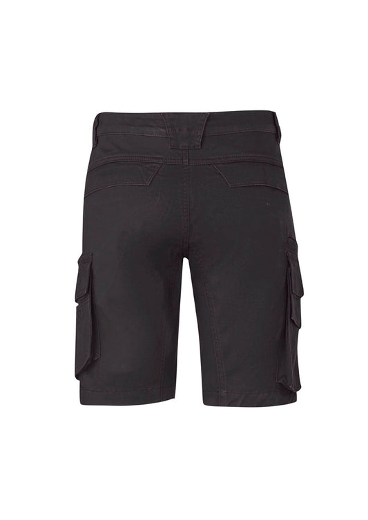 SYZMIK Mens Streetworx Curved Cargo Short ZS360 Clearance