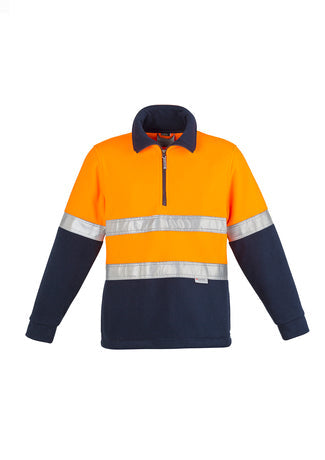 SYZMIK Unisex Hi Vis Polar Fleece Pullover - Hoop Taped ZT461