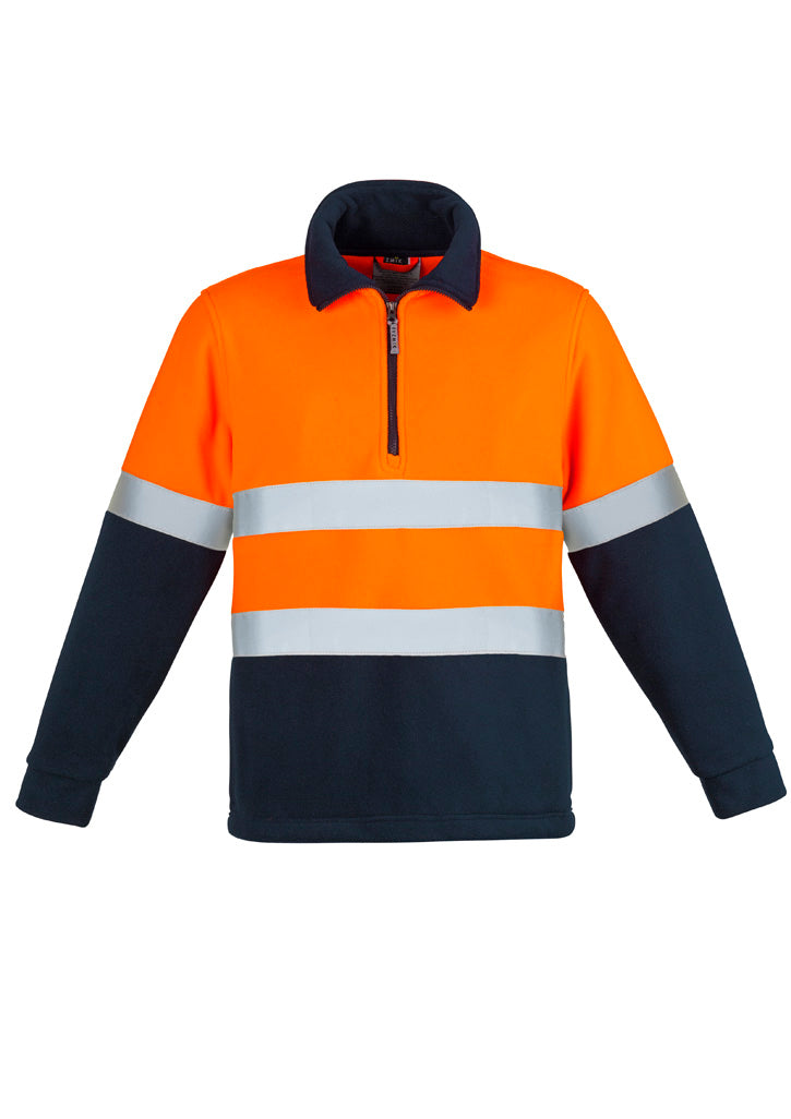 SYZMIK Unisex Hi Vis Polar Fleece Pullover - Hoop Taped ZT461