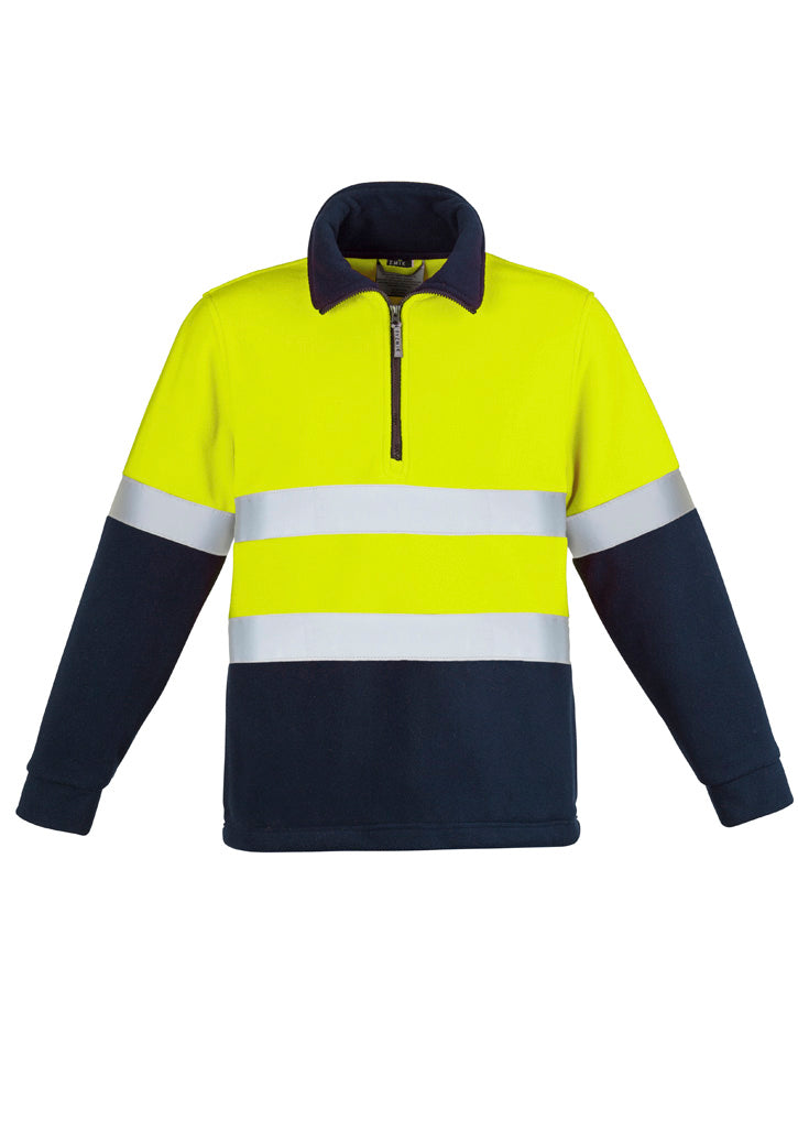 SYZMIK Unisex Hi Vis Polar Fleece Pullover - Hoop Taped ZT461
