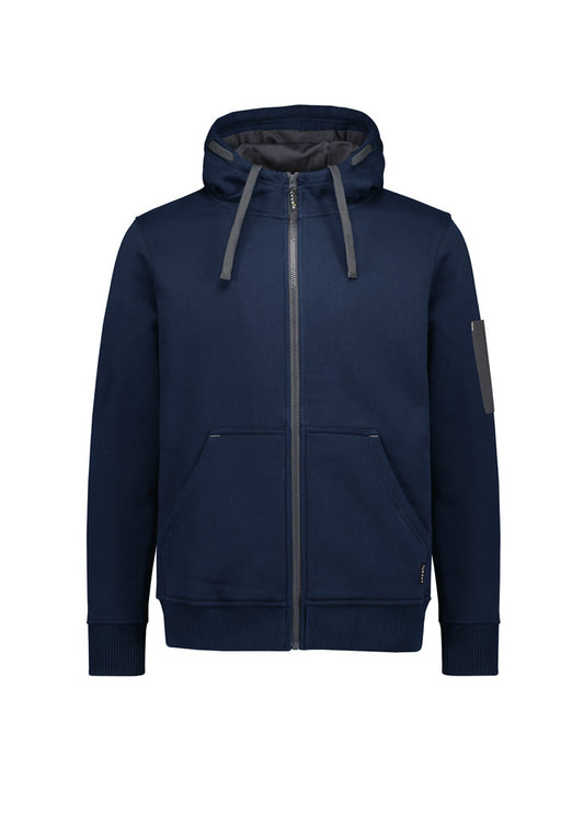 SYZMIK Unisex Zip Front Multi-Pocket Hoodie ZT468