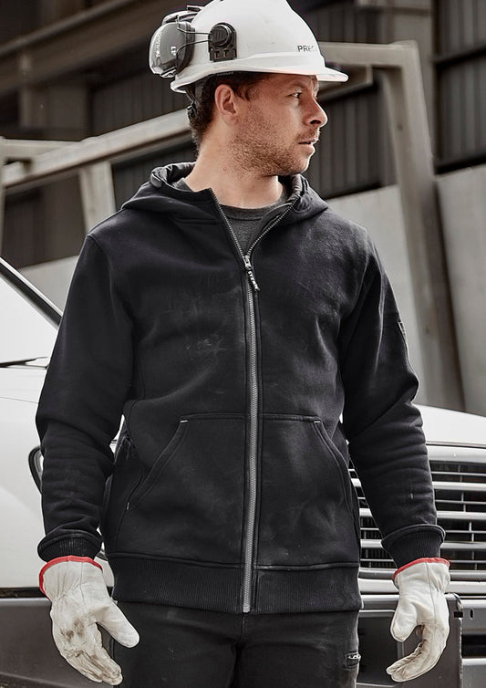 SYZMIK Unisex Zip Front Multi-Pocket Hoodie ZT468