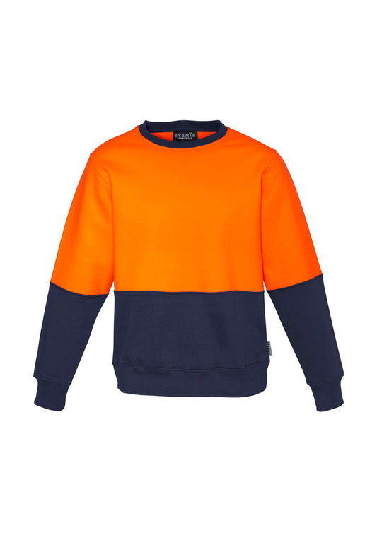SYZMIK Unisex Hi Vis Crew Sweatshirt ZT475