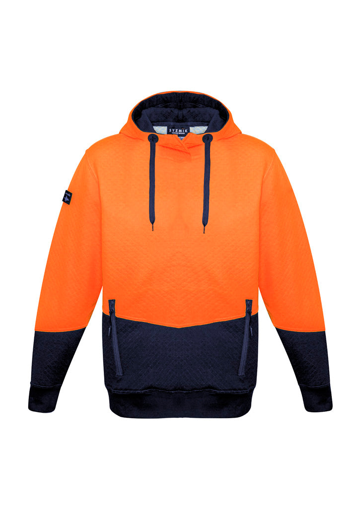 SYZMIK Unisex Hi Vis Textured Jacquard Hoodie ZT477