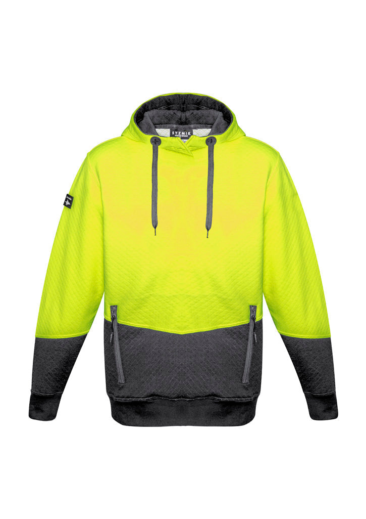 SYZMIK Unisex Hi Vis Textured Jacquard Hoodie ZT477