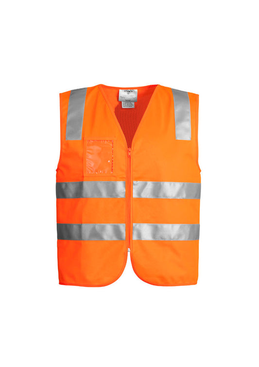 SYZMIK Unisex Hi Vis Zip Vest ZV998