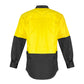 SYZMIK Mens Rugged Cooling Hi Vis Long Sleeve Shirt ZW128