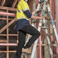 SYZMIK Mens Rugged Cooling Hi Vis Segmented Tape Long Sleeve Shirt ZW229