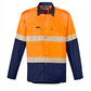 SYZMIK Mens Rugged Cooling Hi Vis Segmented Tape Long Sleeve Shirt ZW229