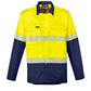 SYZMIK Mens Rugged Cooling Hi Vis Segmented Tape Long Sleeve Shirt ZW229