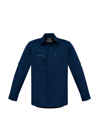 SYZMIK Mens Streetworx L/S Stretch Shirt ZW350 Clearance