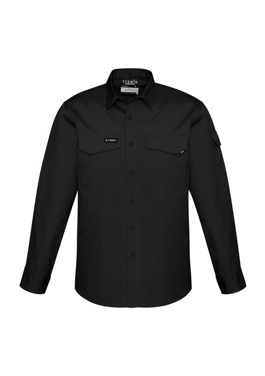 SYZMIK Mens Rugged Cooling Long Sleeve Shirt ZW400