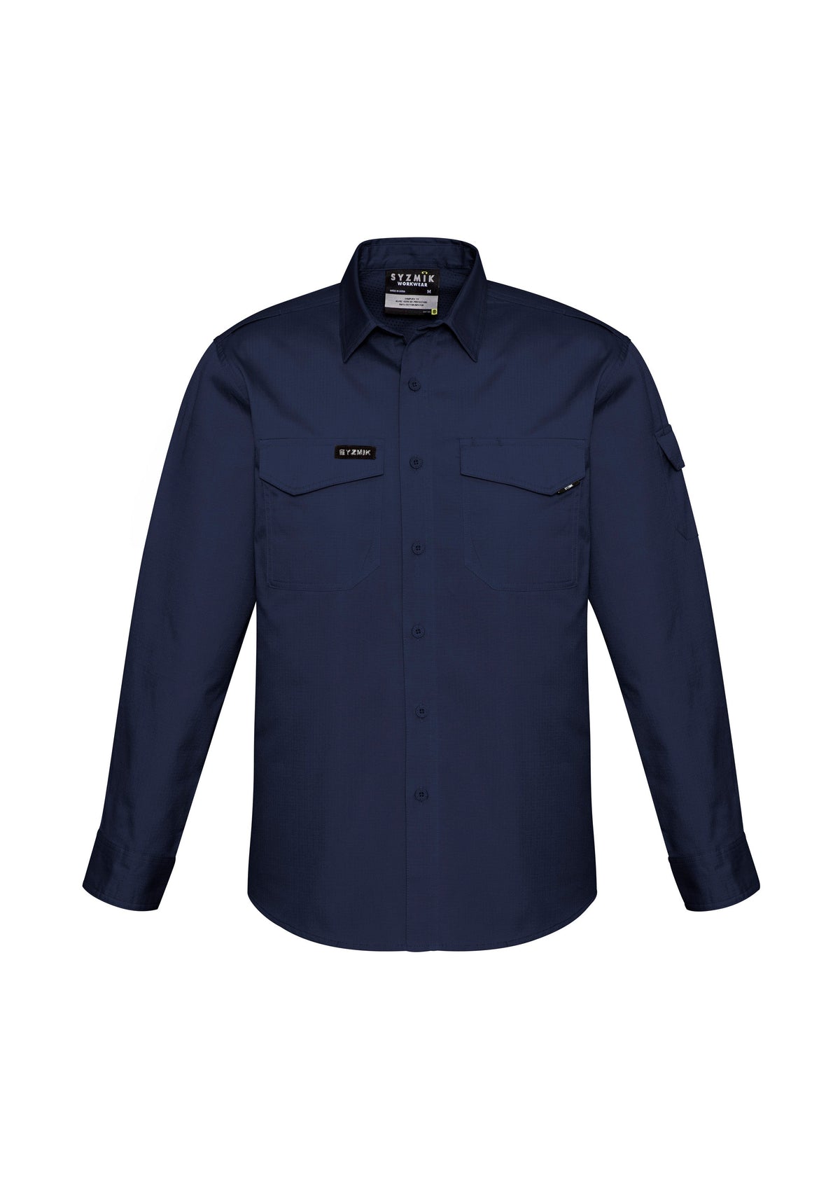 SYZMIK Mens Rugged Cooling Long Sleeve Shirt ZW400