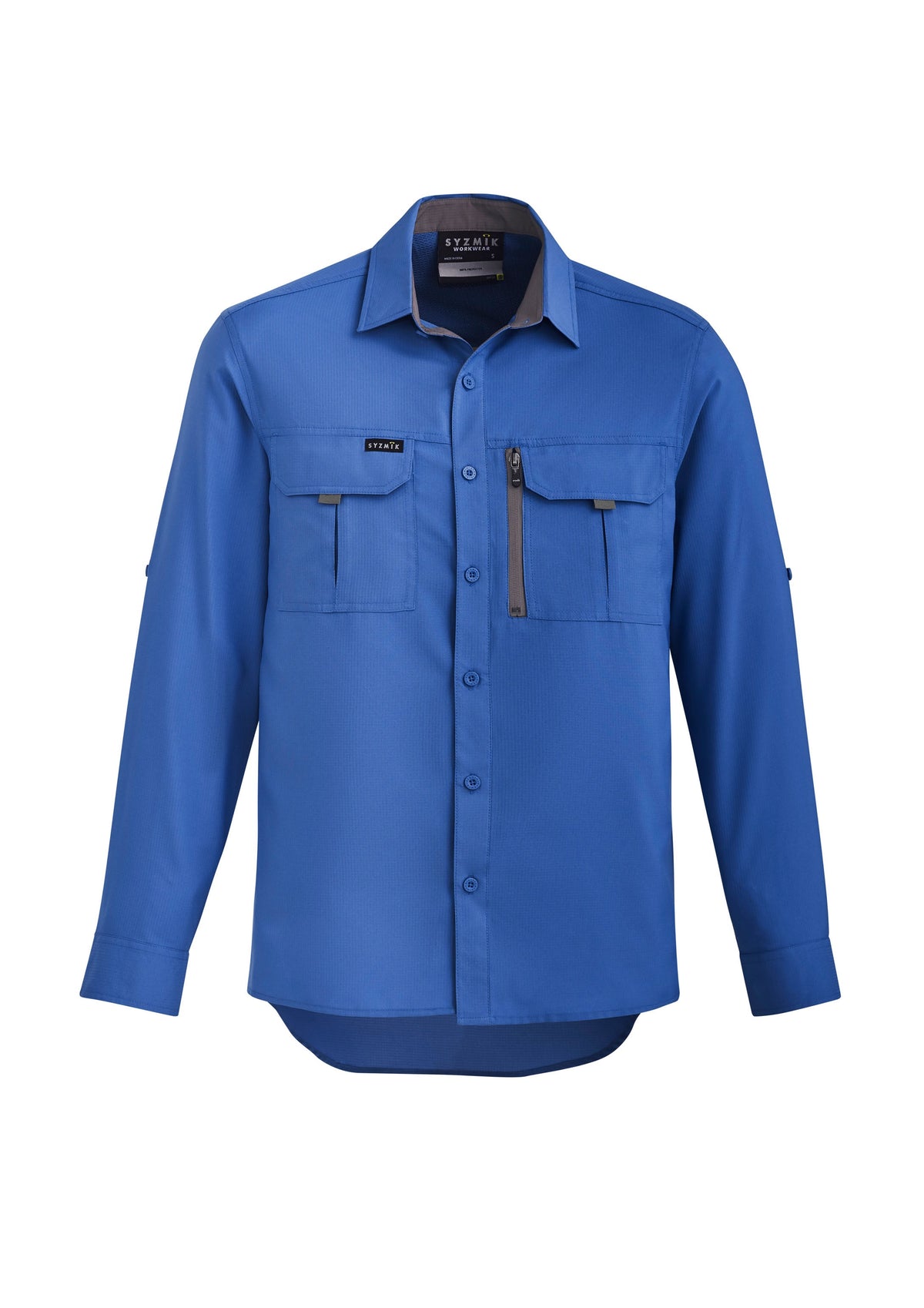 SYZMIK Mens Outdoor Long Sleeve Shirt ZW460