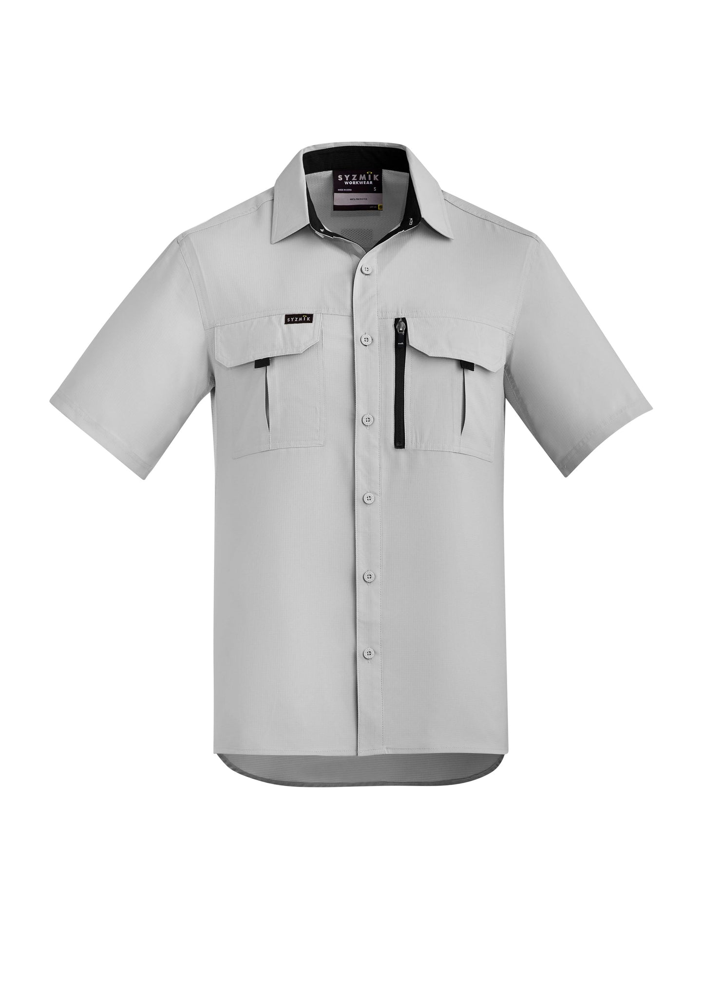 SYZMIK Mens Outdoor Short Sleeve Shirt ZW465