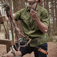 SYZMIK Mens Outdoor Short Sleeve Shirt ZW465
