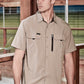 SYZMIK Mens Outdoor Short Sleeve Shirt ZW465