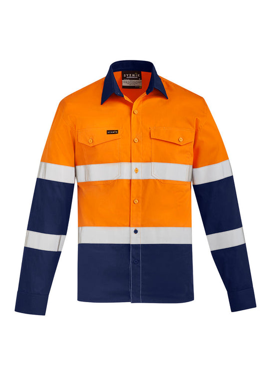 SYZMIK Mens Lightweight Bio Motion Long Sleeve Shirt ZW520