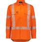 SYZMIK Mens X Back NSW Rail Shirt – Segmented Tape ZW692