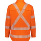 SYZMIK Mens X Back NSW Rail Shirt – Segmented Tape ZW692