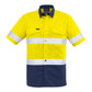 SYZMIK Mens Rugged Cooling Hi Vis Taped Short Sleeve Shirt ZW835
