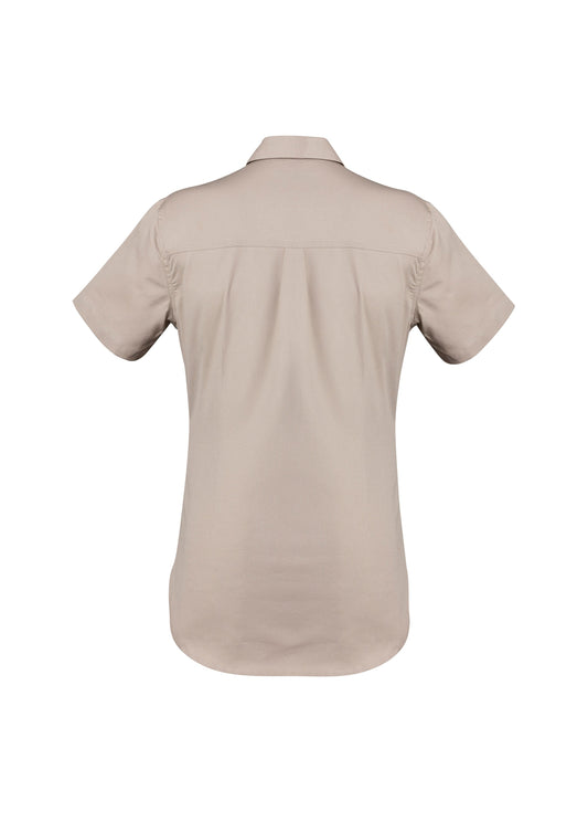SYZMIK Womens Lightweight Tradie Short Sleeve Shirt ZWL120