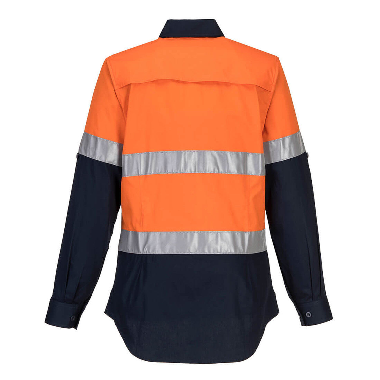 ML808 - Women's 2 Tone Lightweight Long Sleeve Shirt with Tape